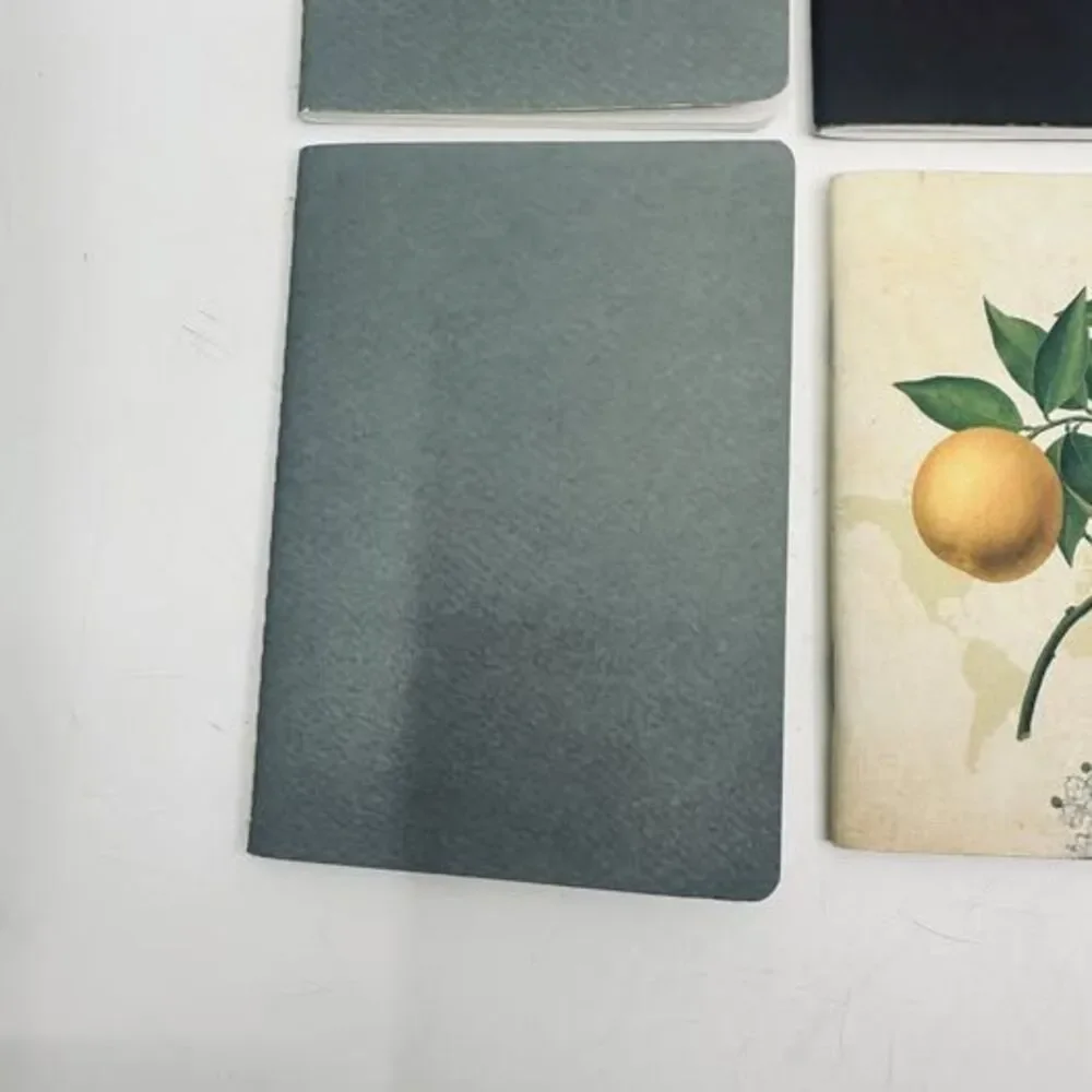 Blank Notebook Lot of 5 - Baron Fig, Royal Botanic Gardens Kew, Marmoset - New
